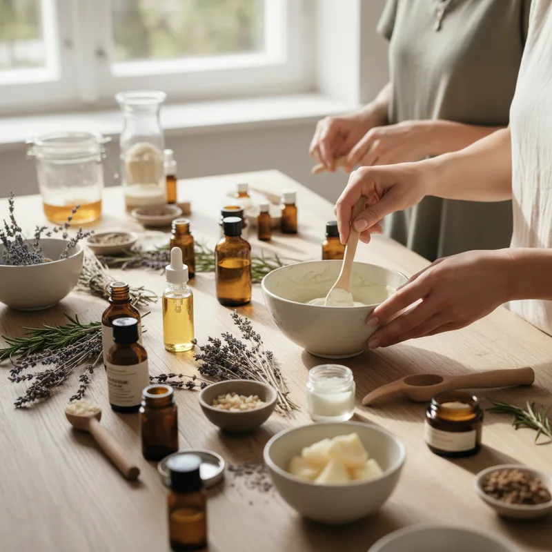 Atelier cosmétiques naturels : bienfaits, recettes et conseils pour débuter